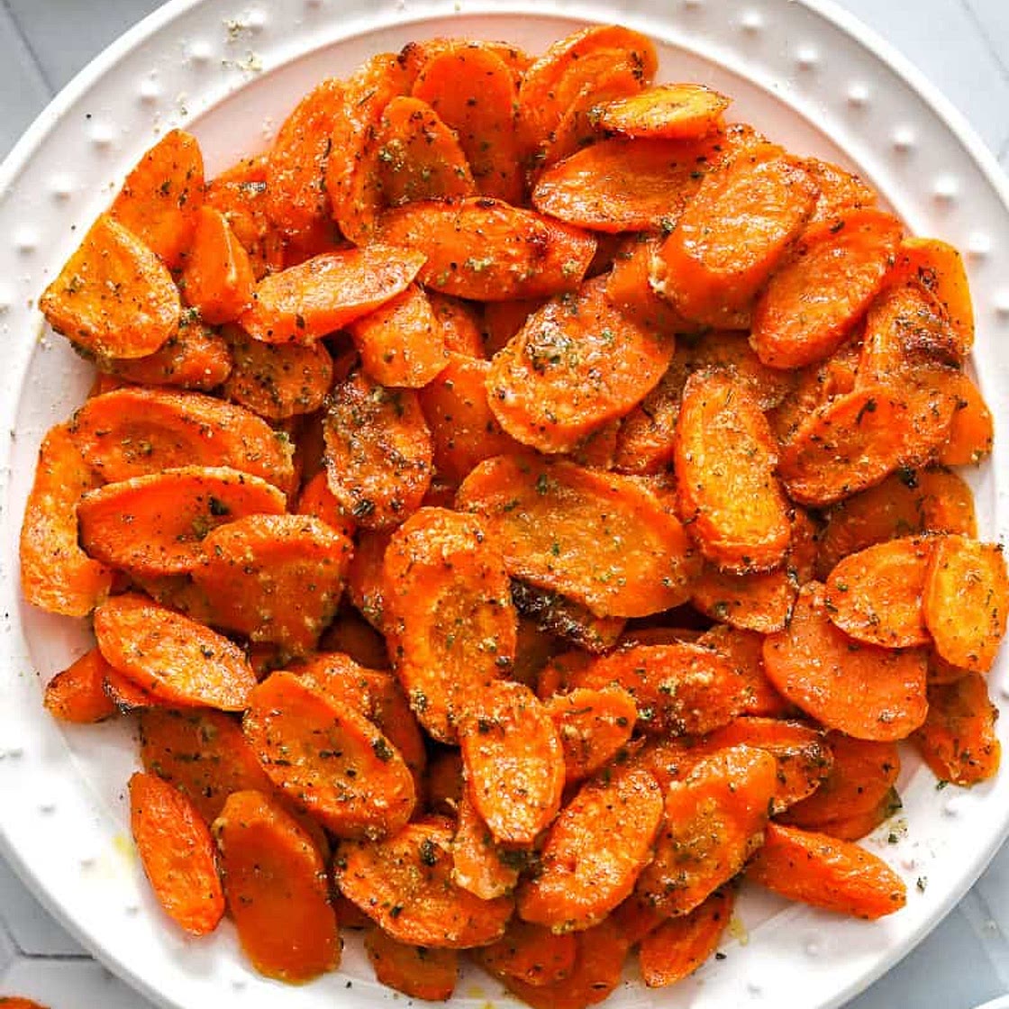 Easy Ranch Roasted Carrots