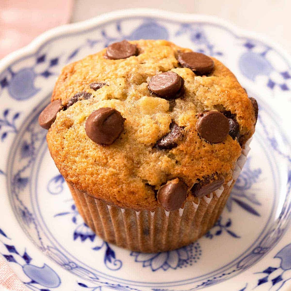 Banana Chocolate Chip Muffins