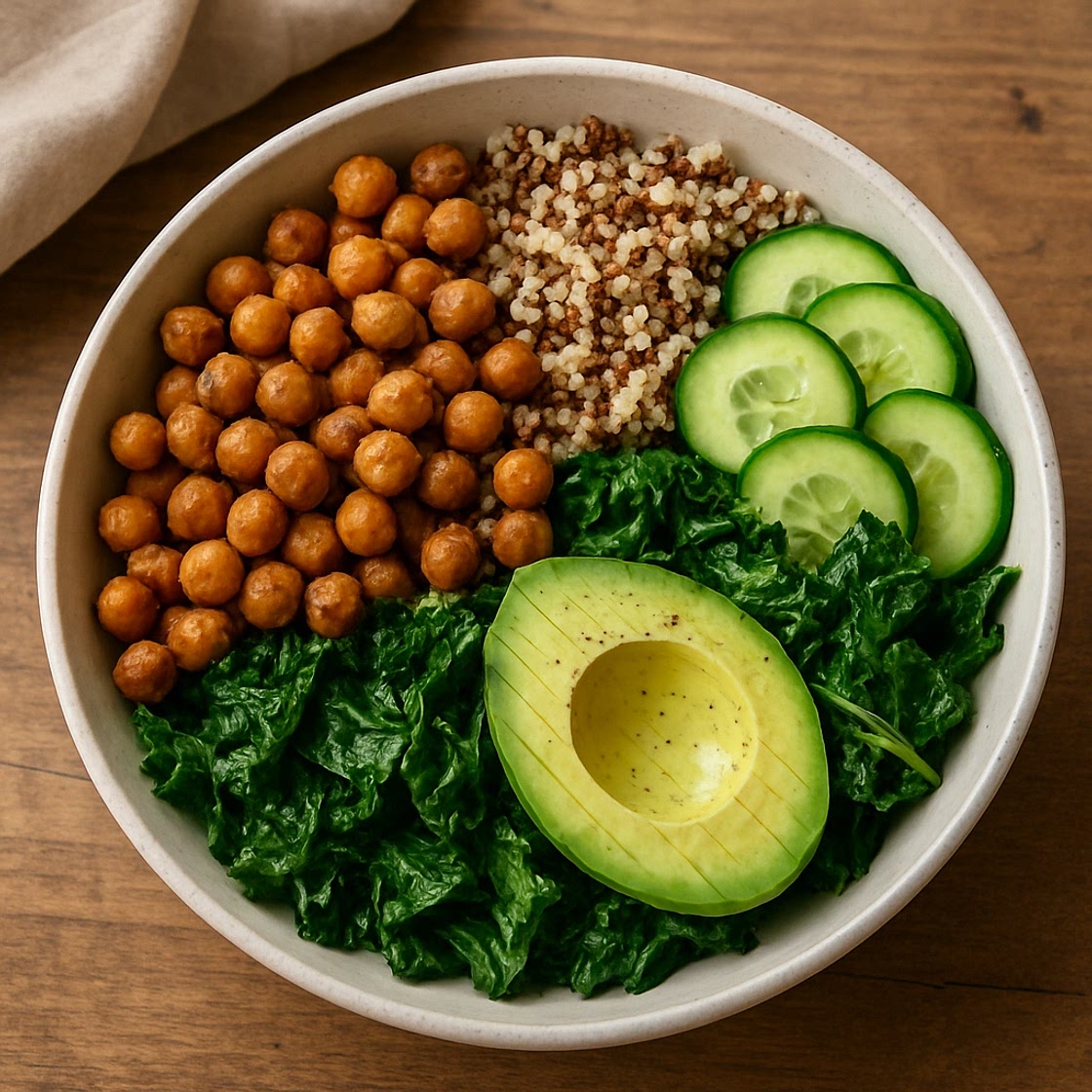 Crunchy Chickpea Bowl