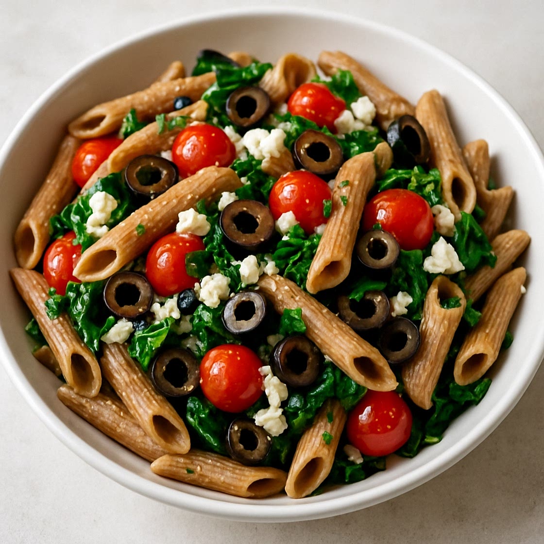 Mediterranean Pasta (Whole Wheat)