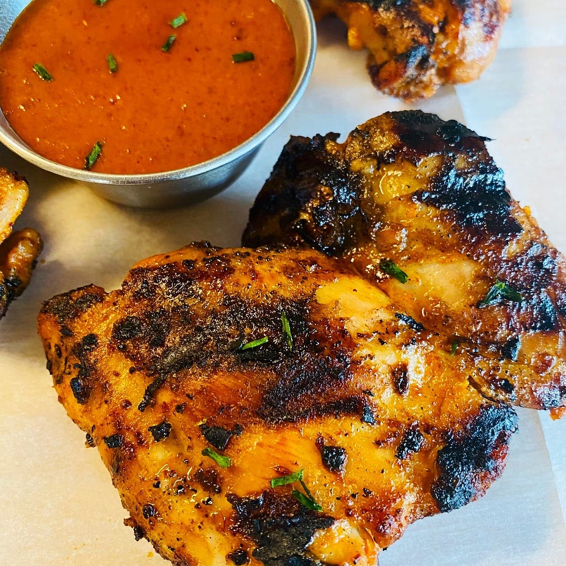 Grilled Sriracha Mayo Chicken