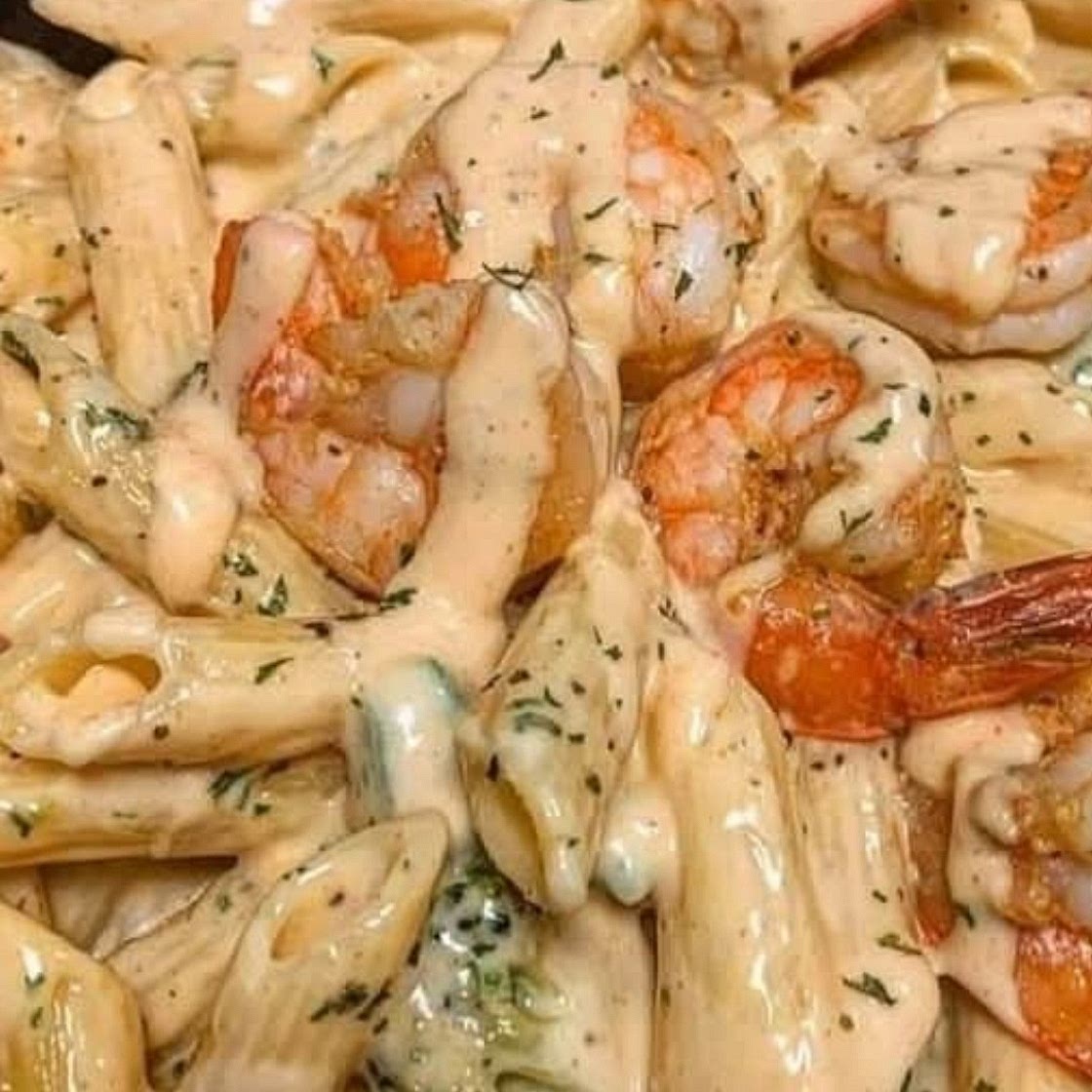 Shrimp & Broccoli alfredo