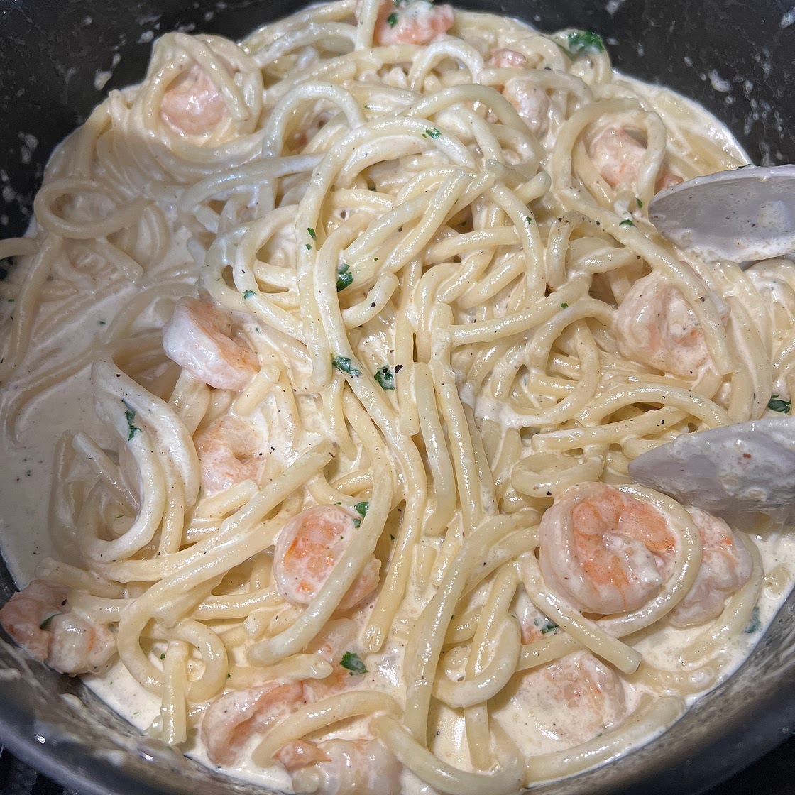 Creamy Garlic Shrimp