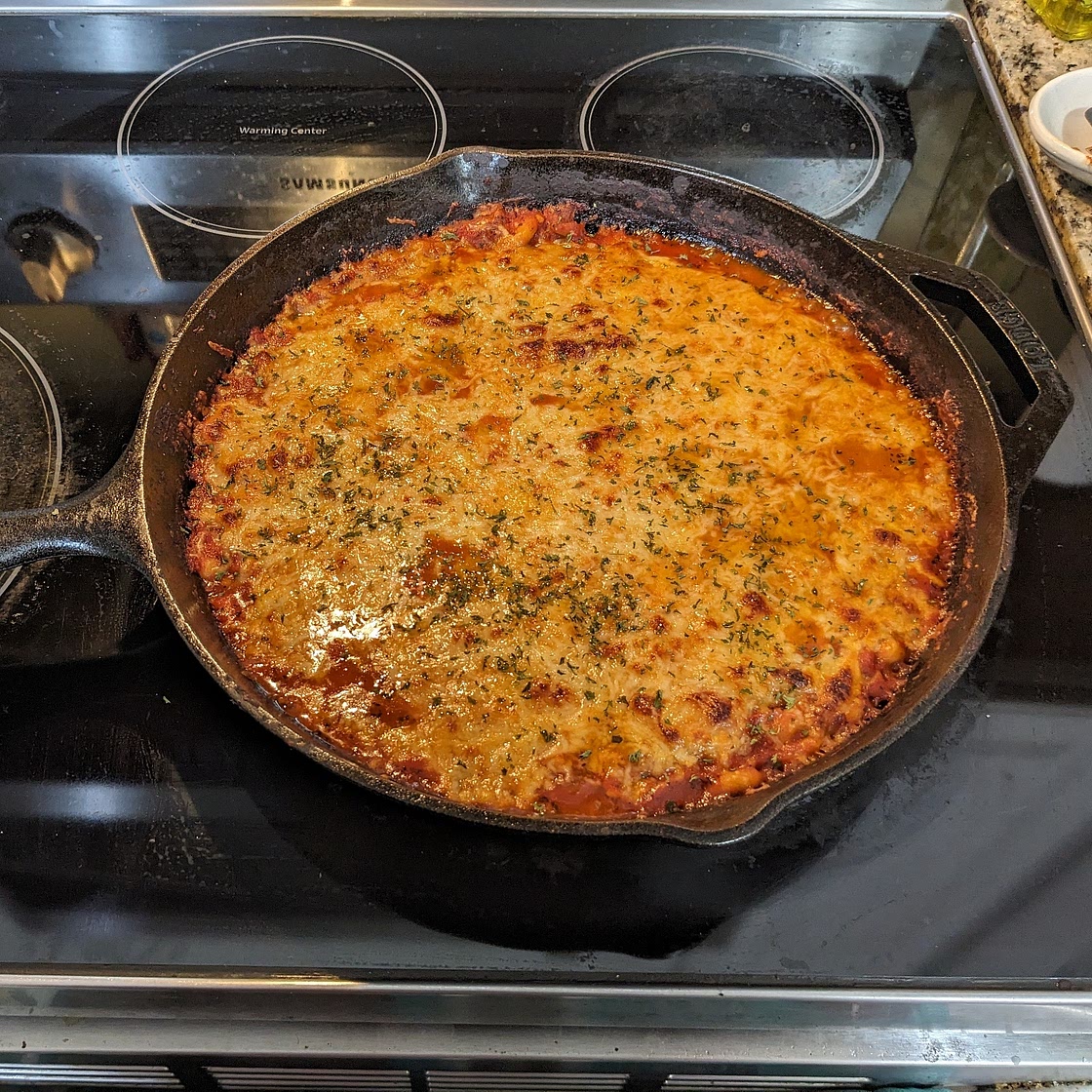 Pizza Beans / Tomato and Gigante Bean Bake