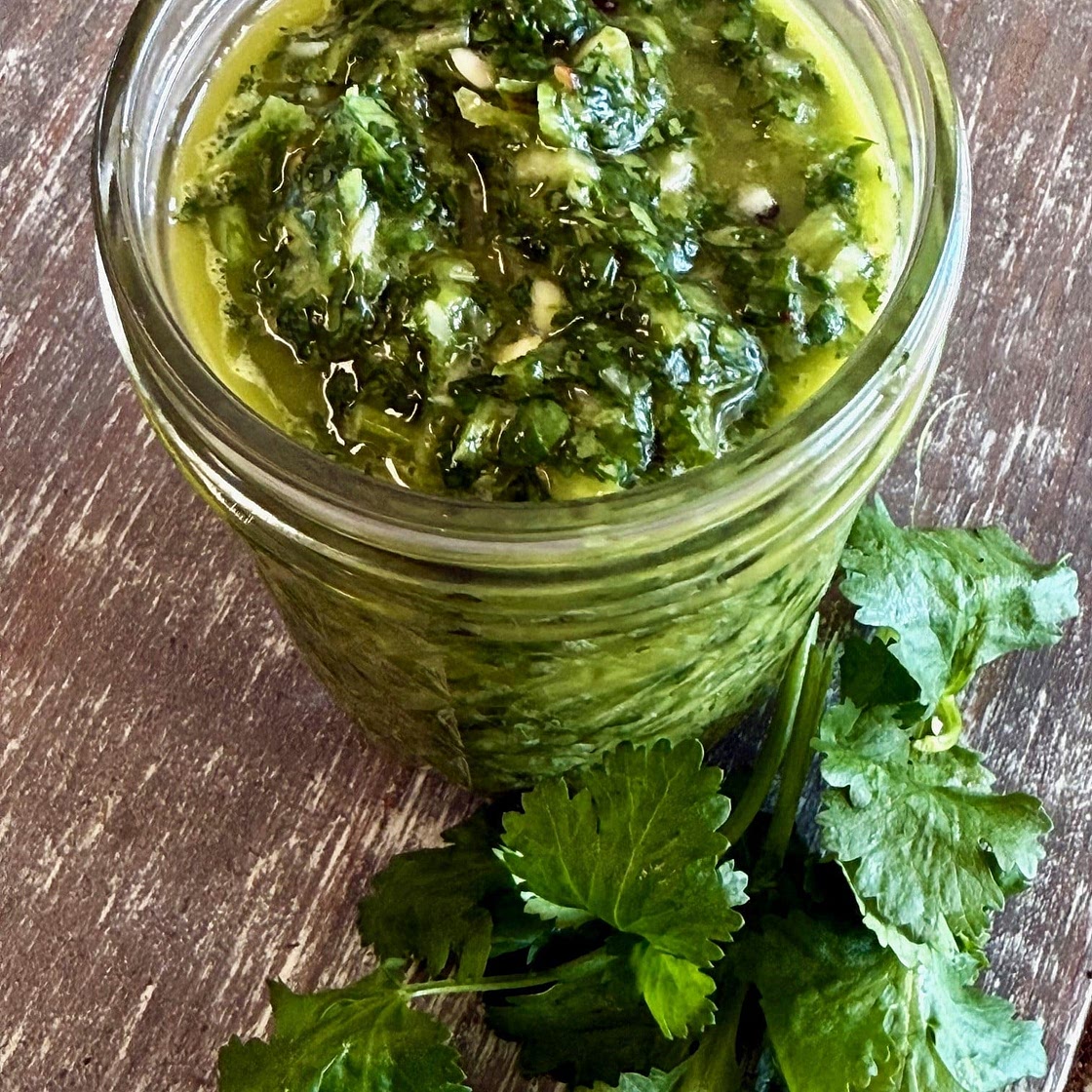 Cilantro Jalapeno Chimichurri