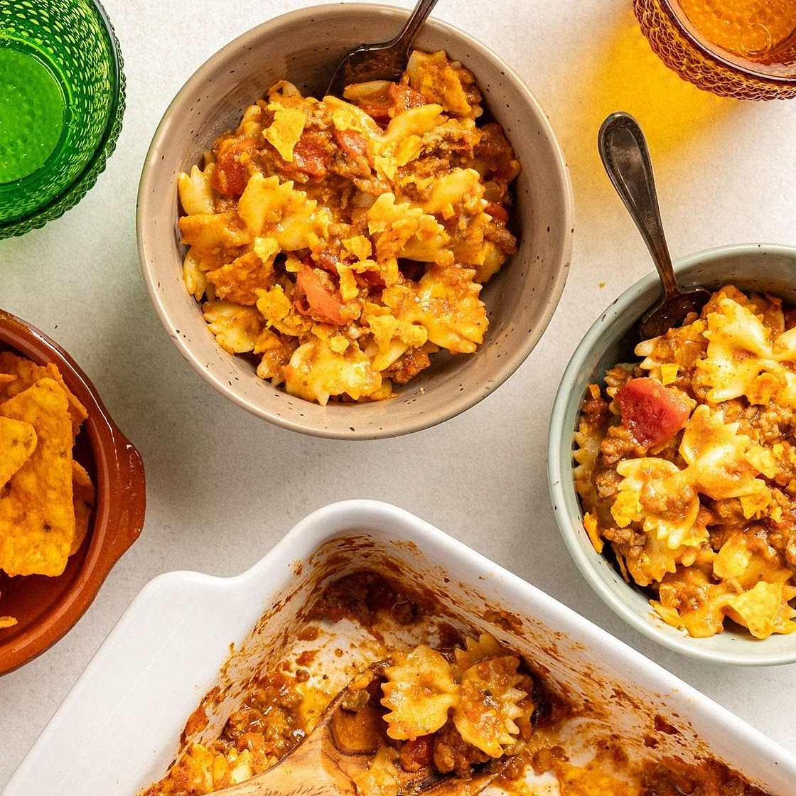 Taco Pasta Casserole