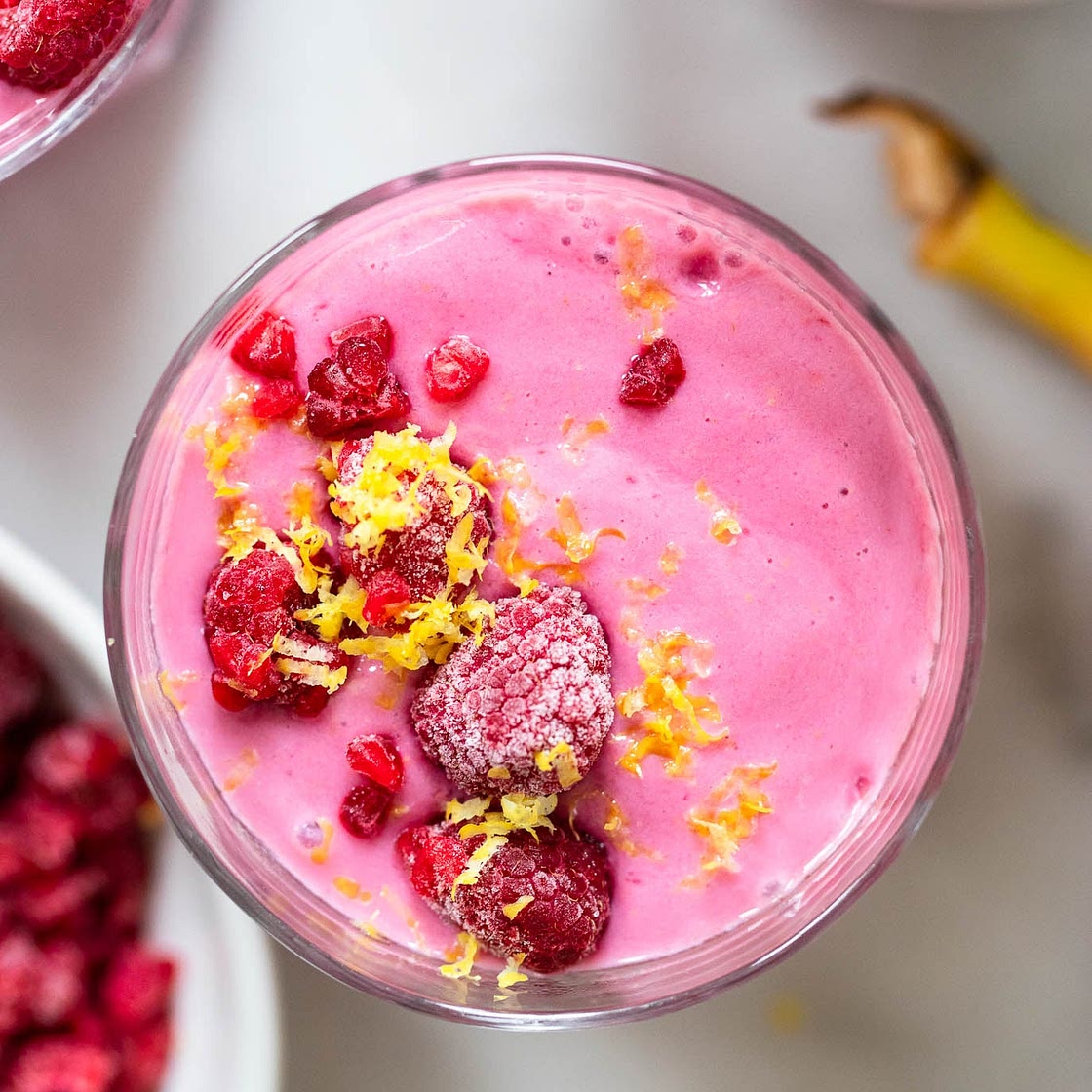 Lemon Raspberry Smoothie