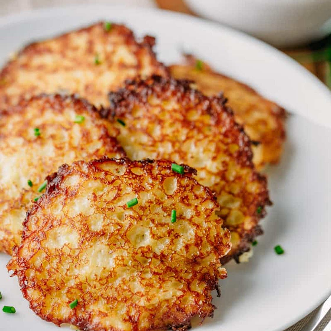 Meat Stuffed Potato Pancakes (Draniki)