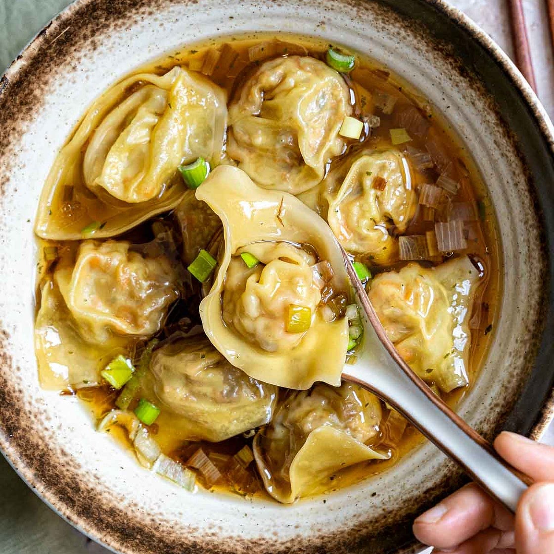Vegan Wonton Soup
