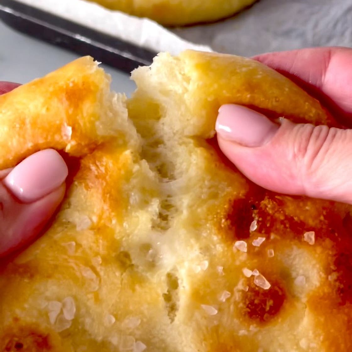 Focaccine con le patate