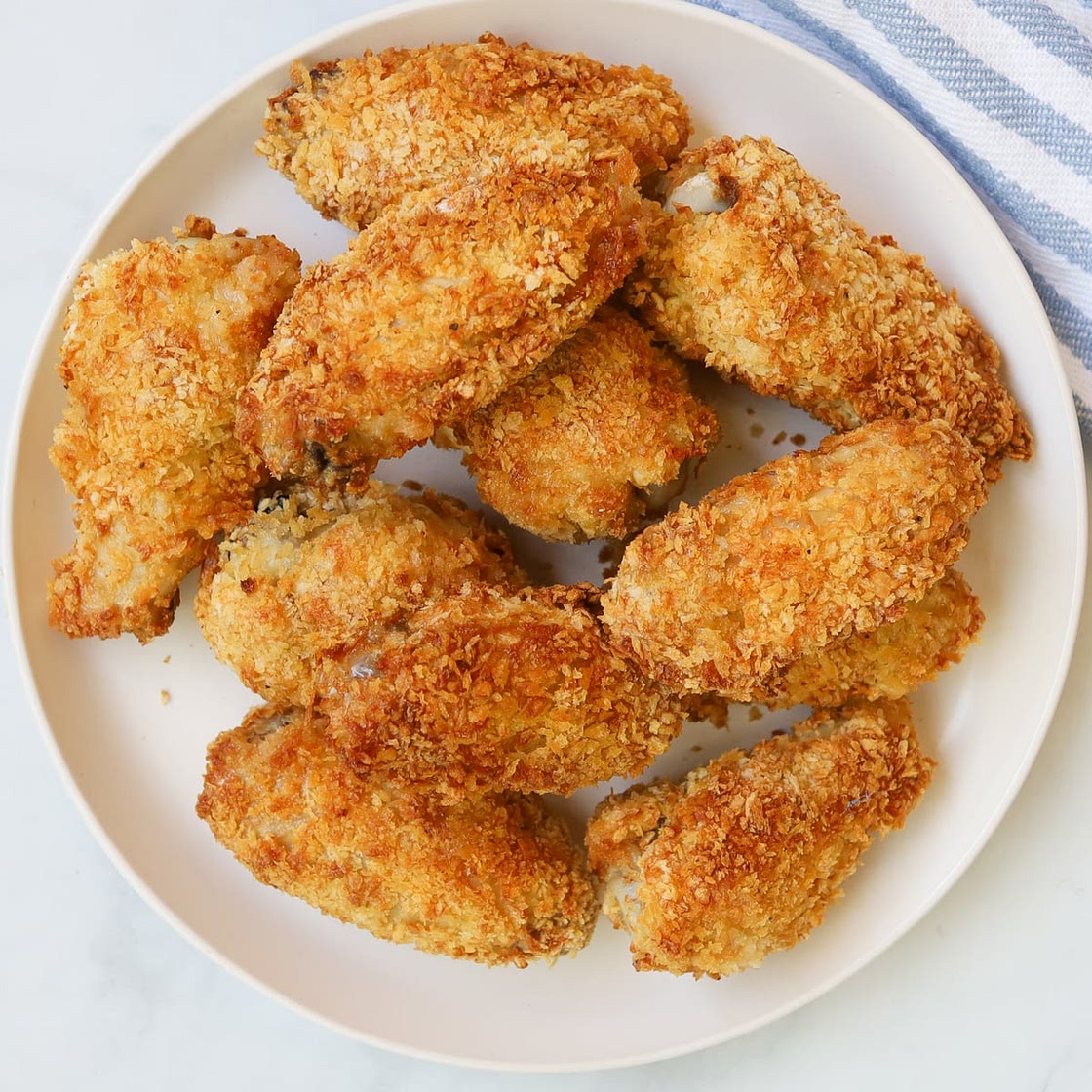 Air Fryer Panko Chicken Wings