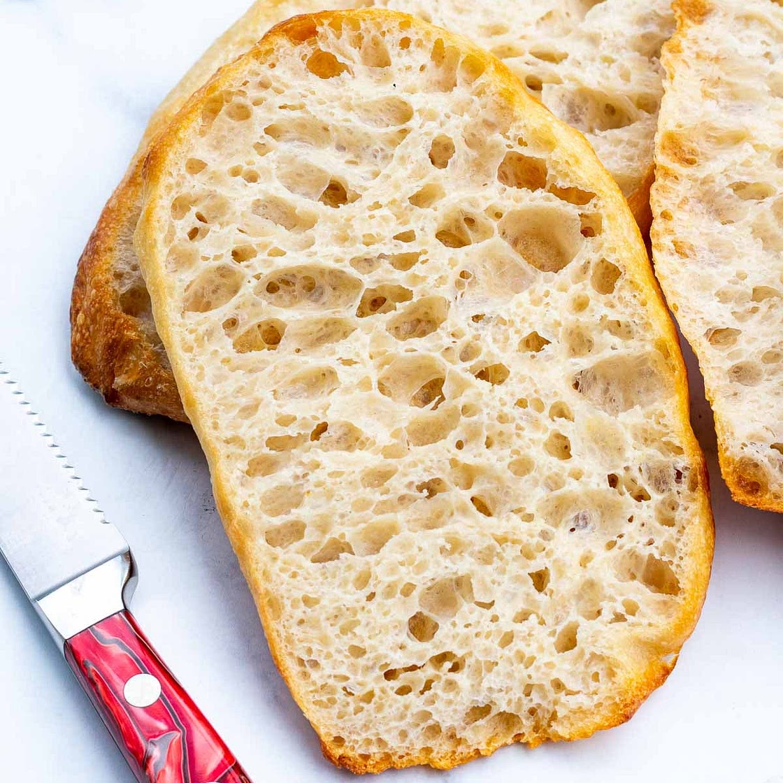Sourdough Pan de Cristal (Glass Bread)