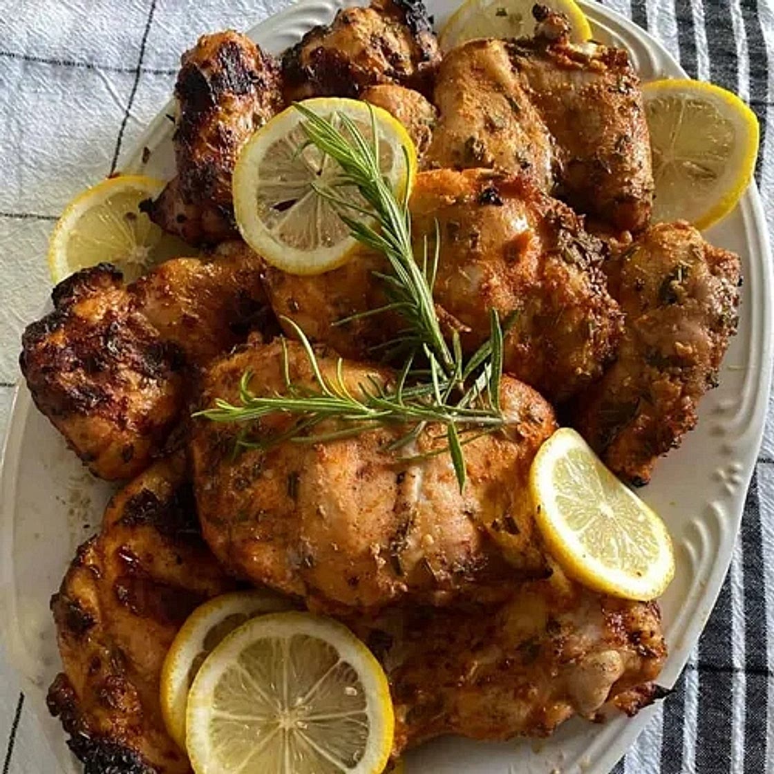 Roast Chicken with Rosemary, Garlic and Lemon