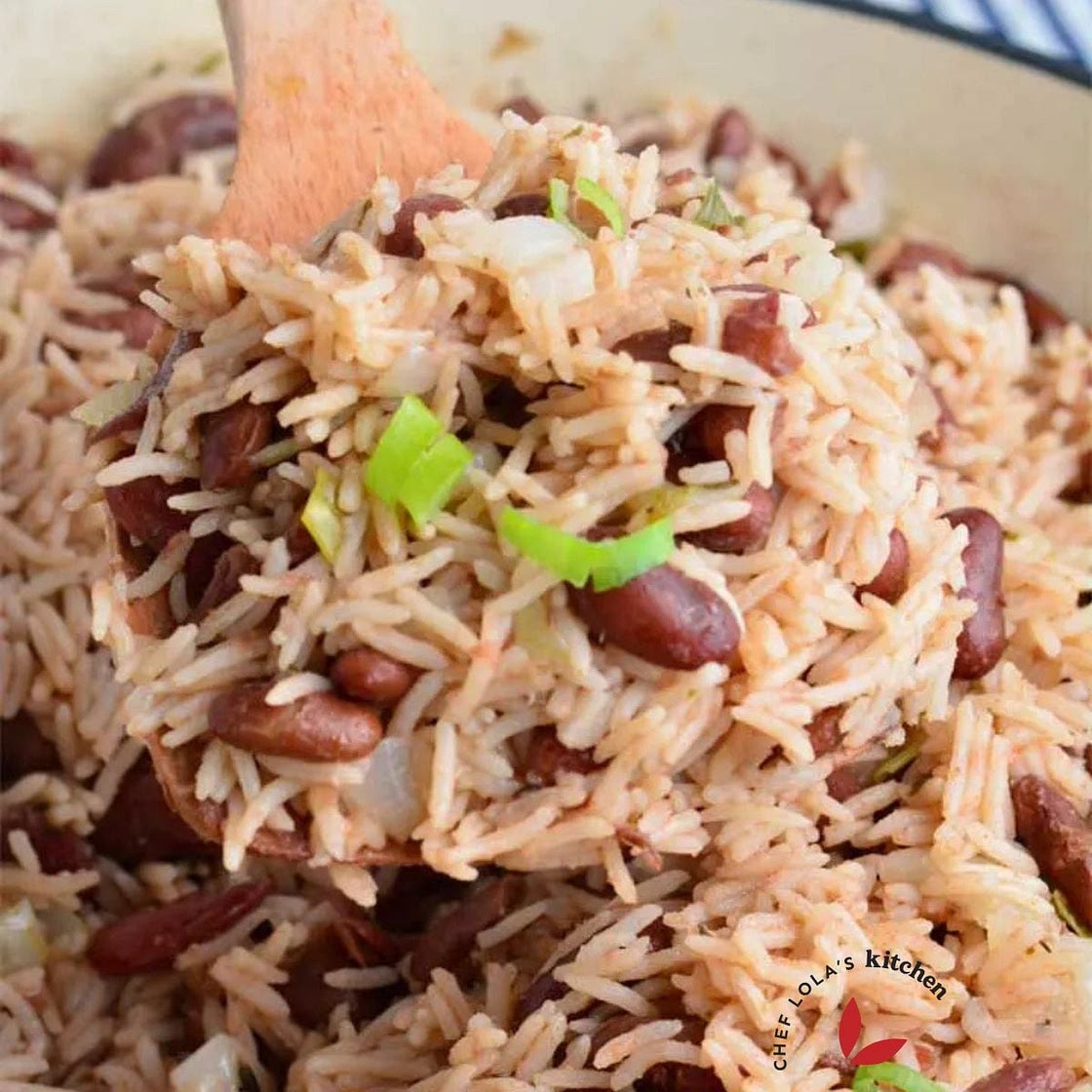 Delicious Jamaican Rice And Peas