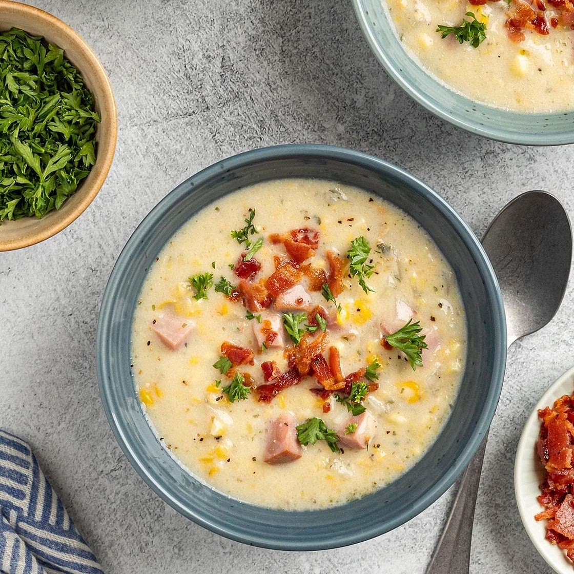 Slow-Cooker Corn Chowder