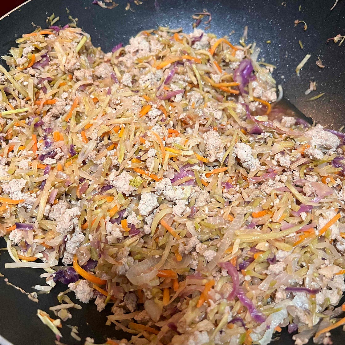 Turkey Eggroll in a Bo