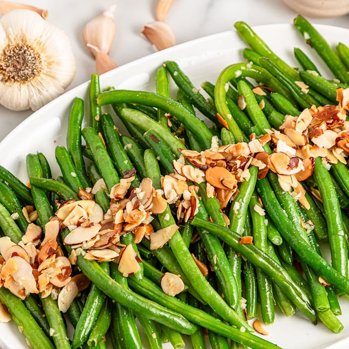 Green Beans Almondine