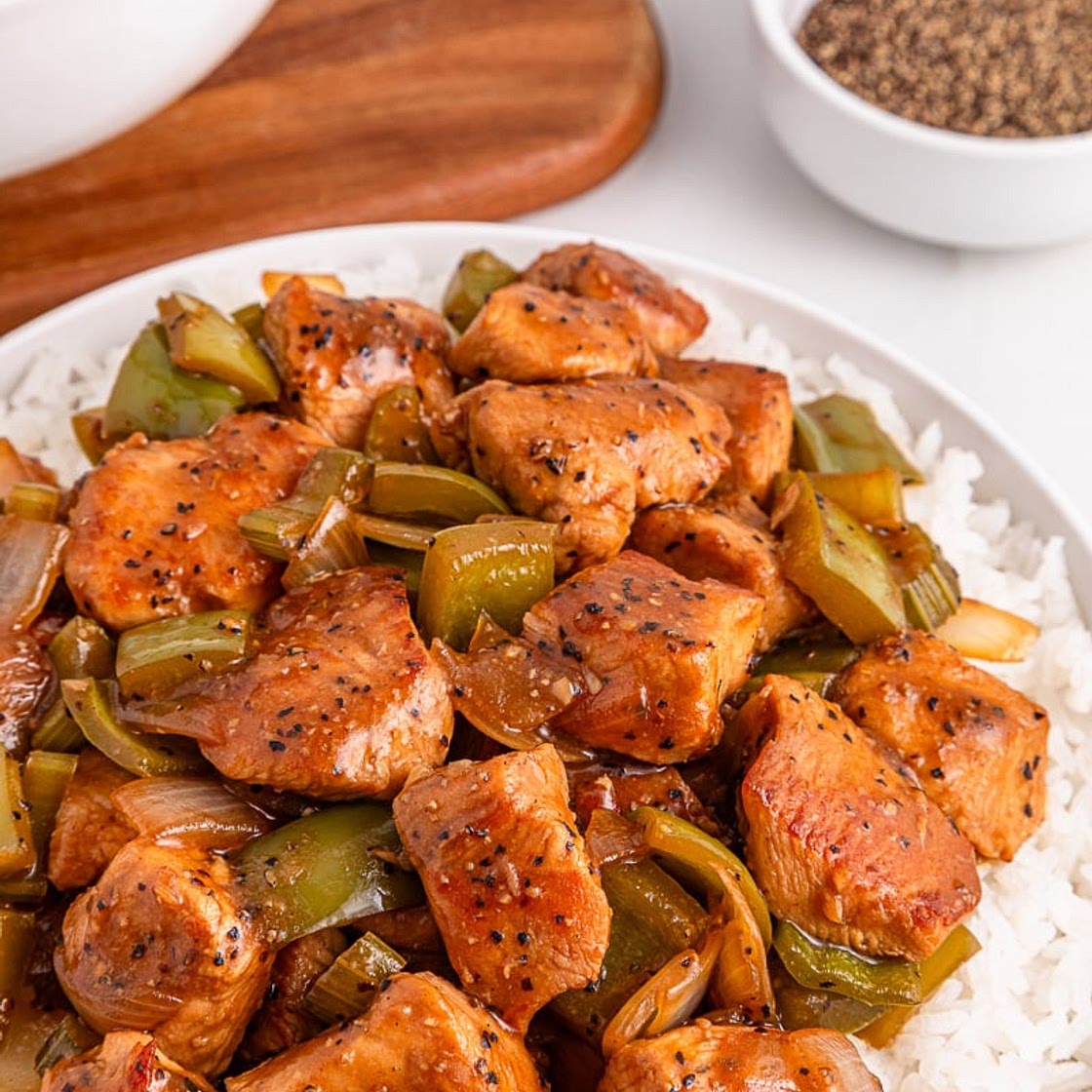 Black Pepper Chicken