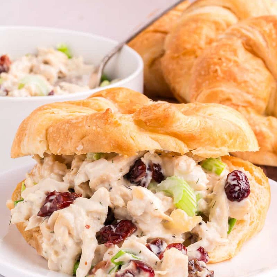 Easy Cranberry Chicken Salad Recipe