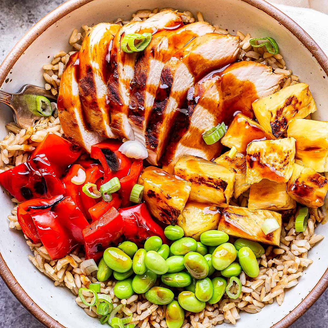 Teriyaki Chicken and Rice Bowls