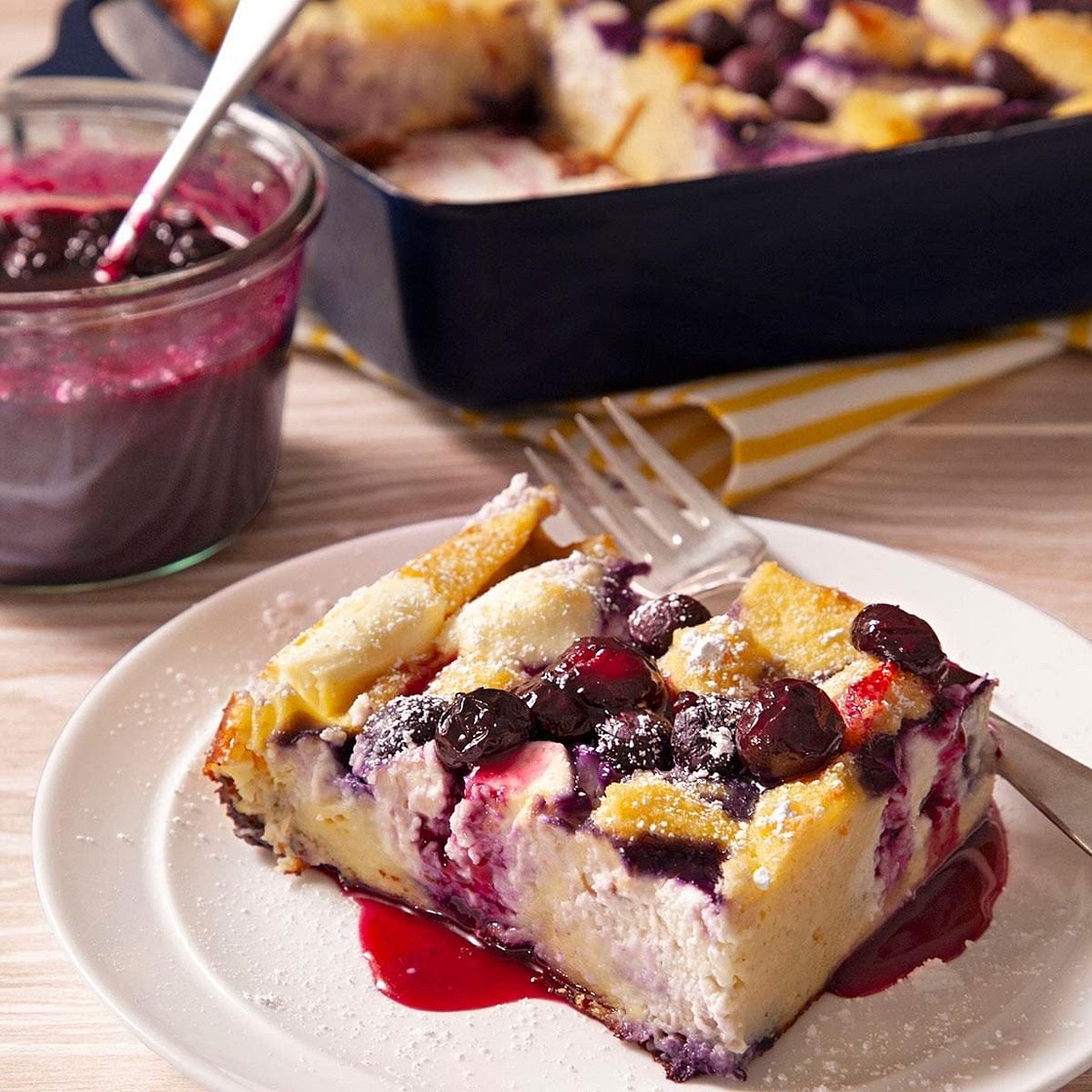 Blueberry French Toast Casserole