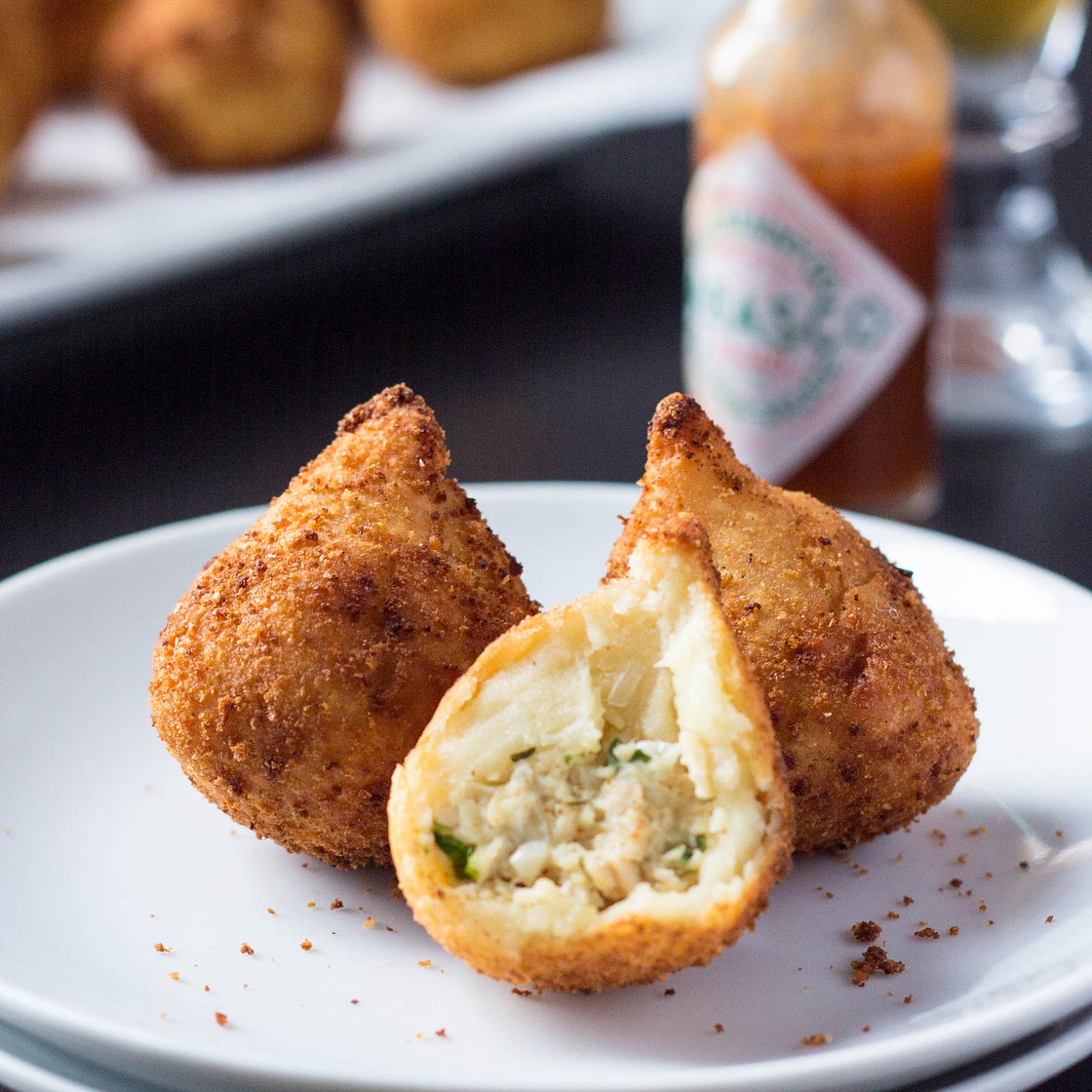 Coxinhas (Brazilian Chicken Croquettes)
