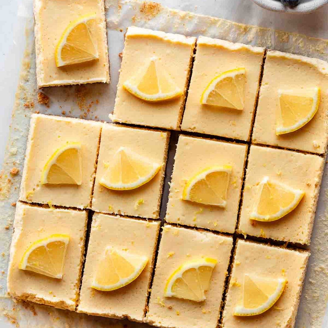 Greek Yogurt Lemon Bars