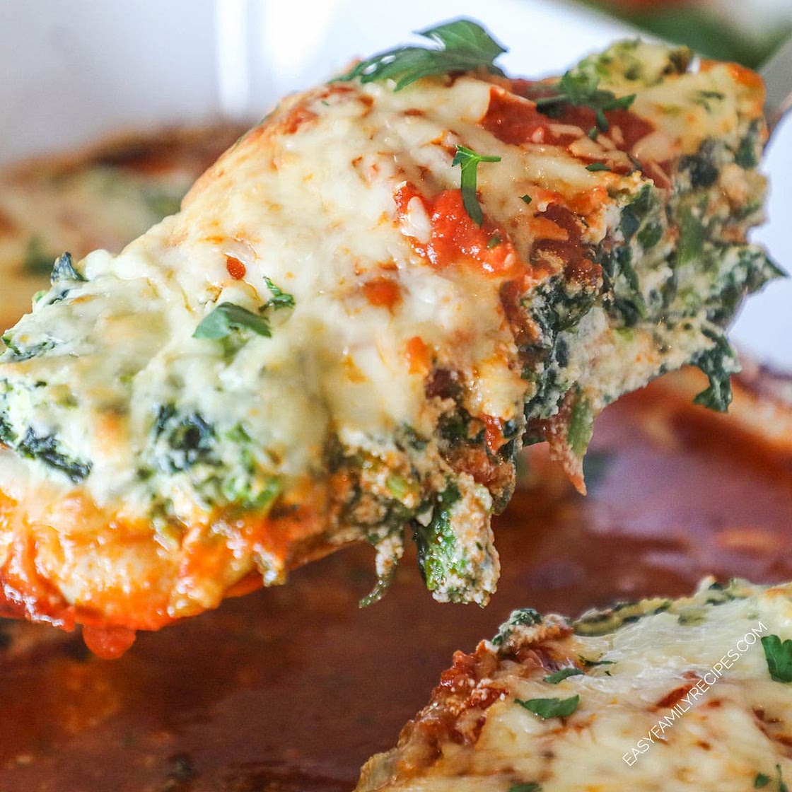Spinach Ricotta Chicken Bake