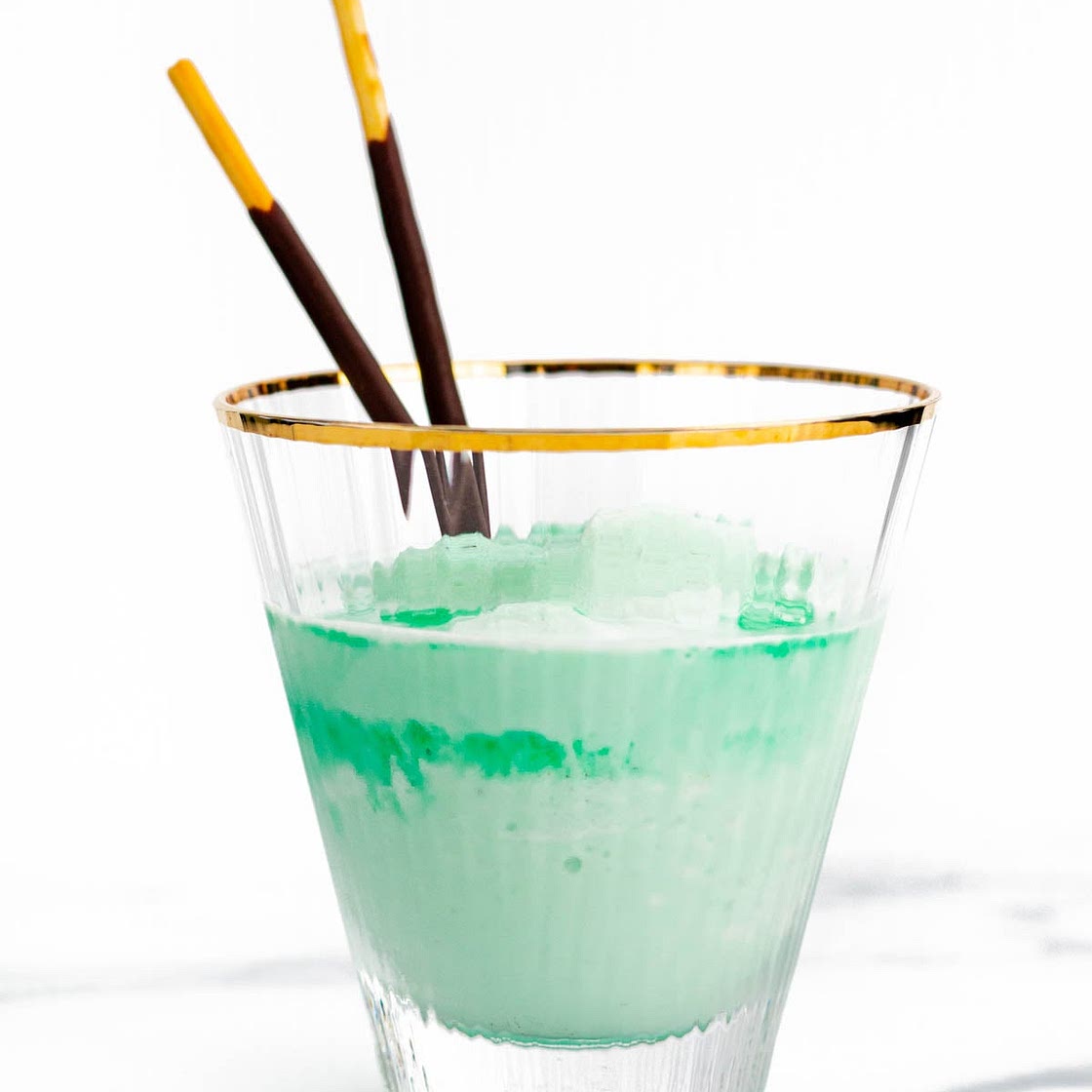 Frozen Grasshopper Drink