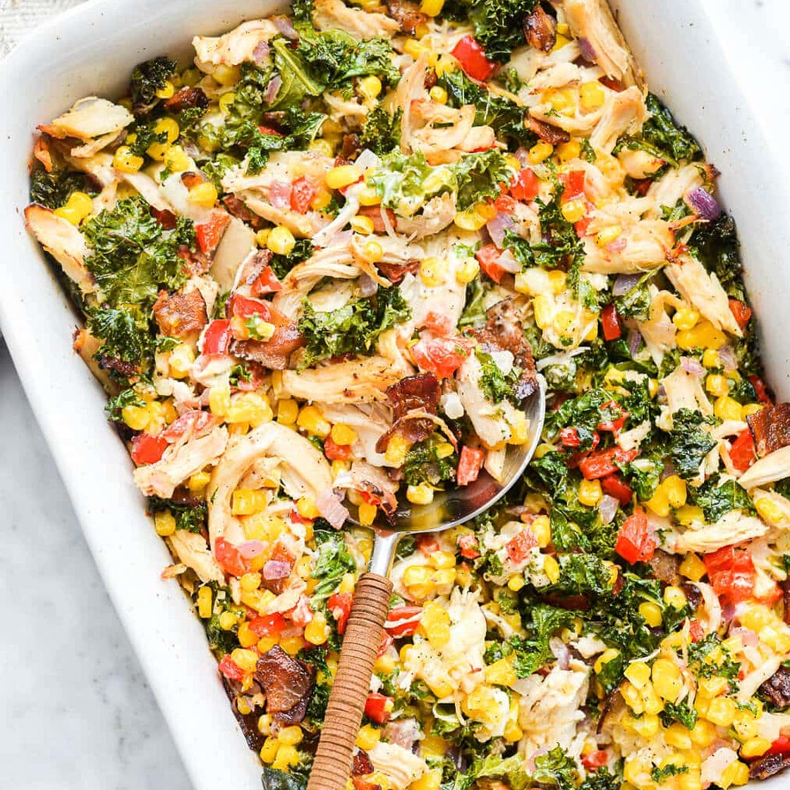 Confetti Chicken Casserole