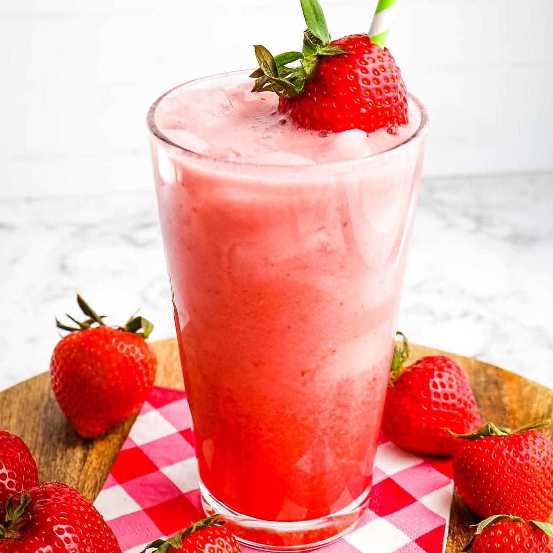 Strawberry Starbucks Pink Drink Recipe