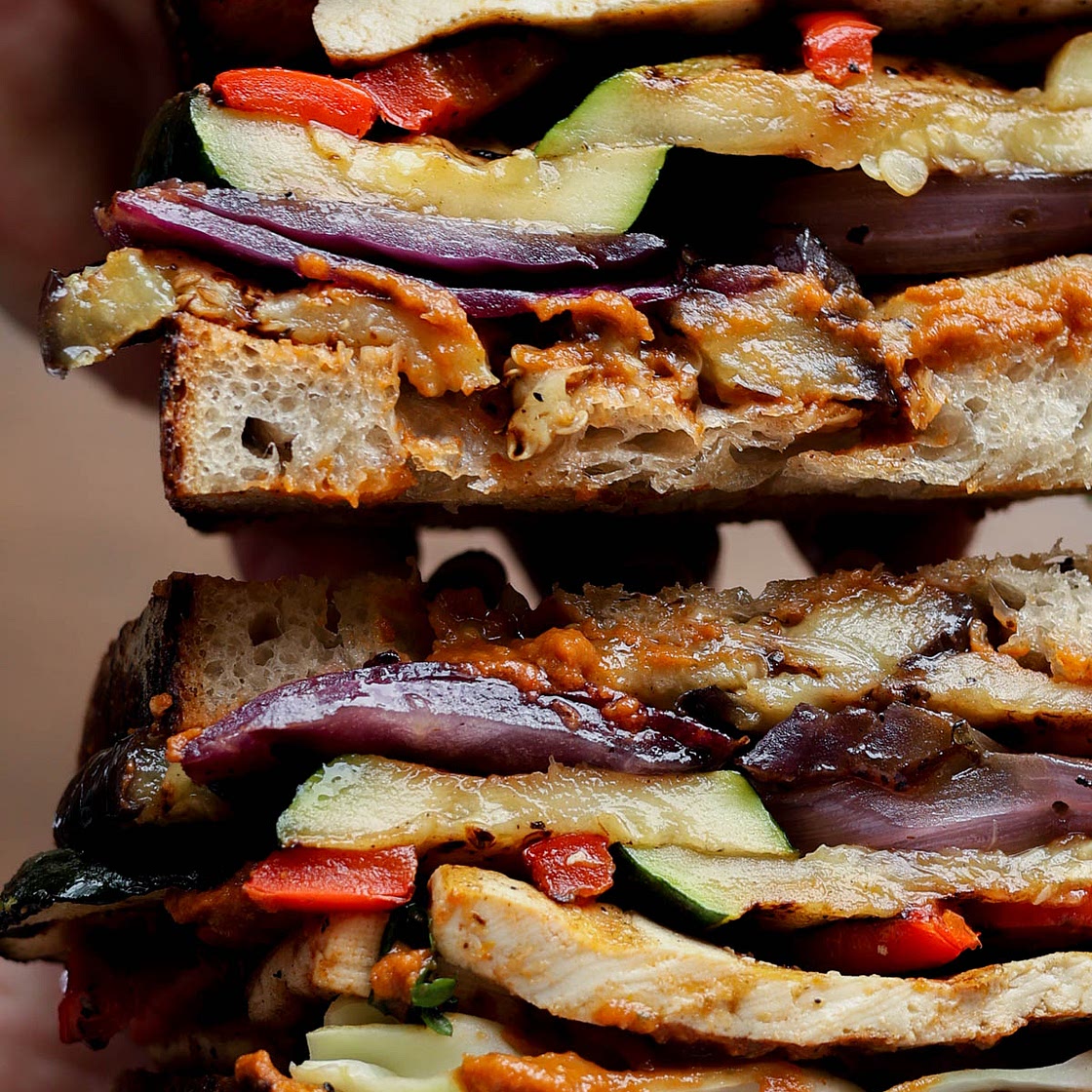 Grilled Veggie Sandwich