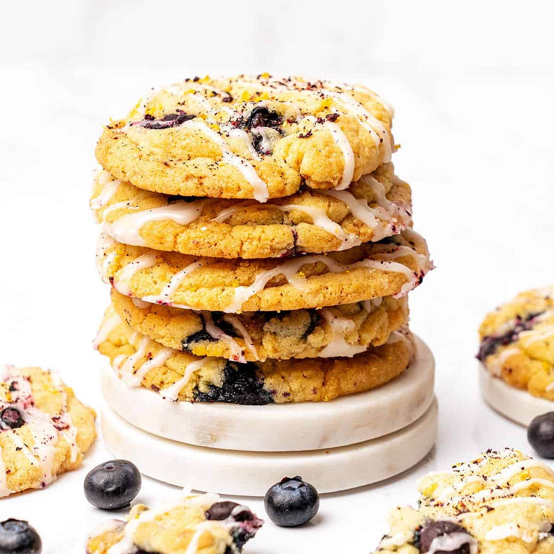 Lemon Blueberry Cookies