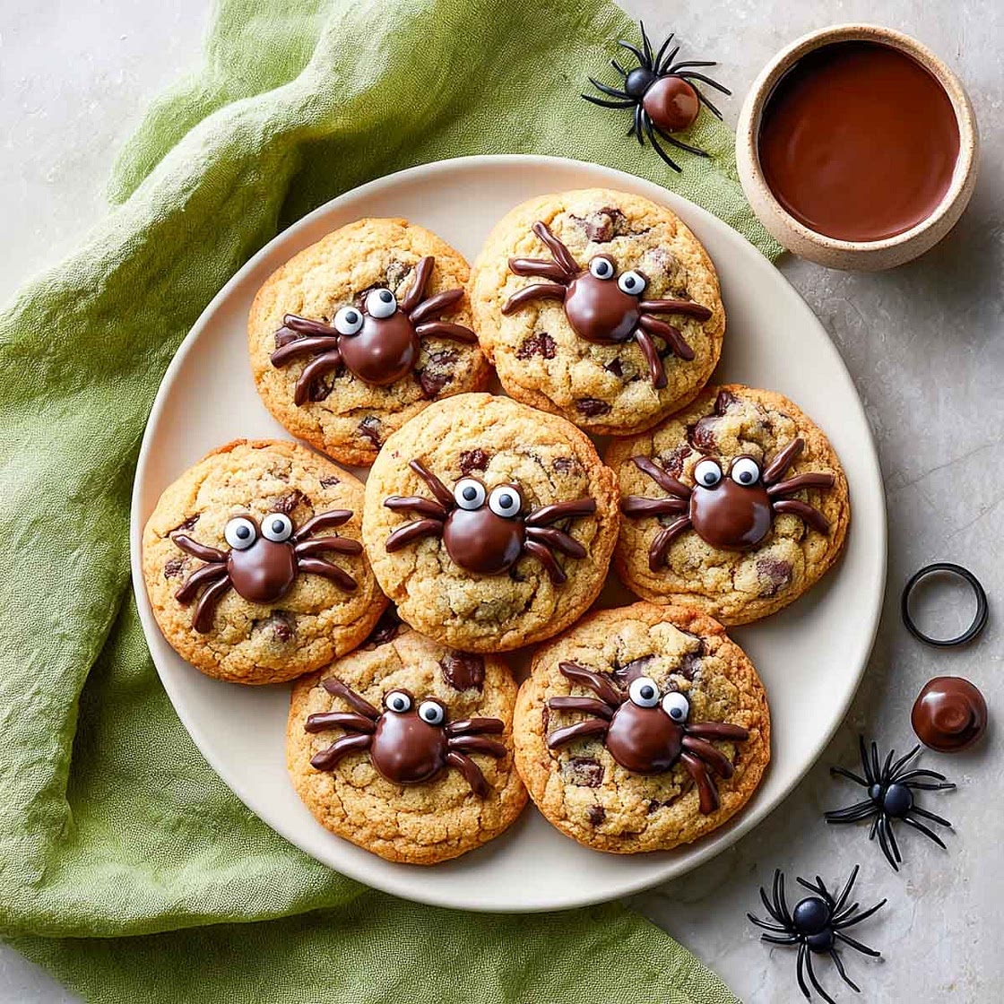 Spooky Spider Cookies