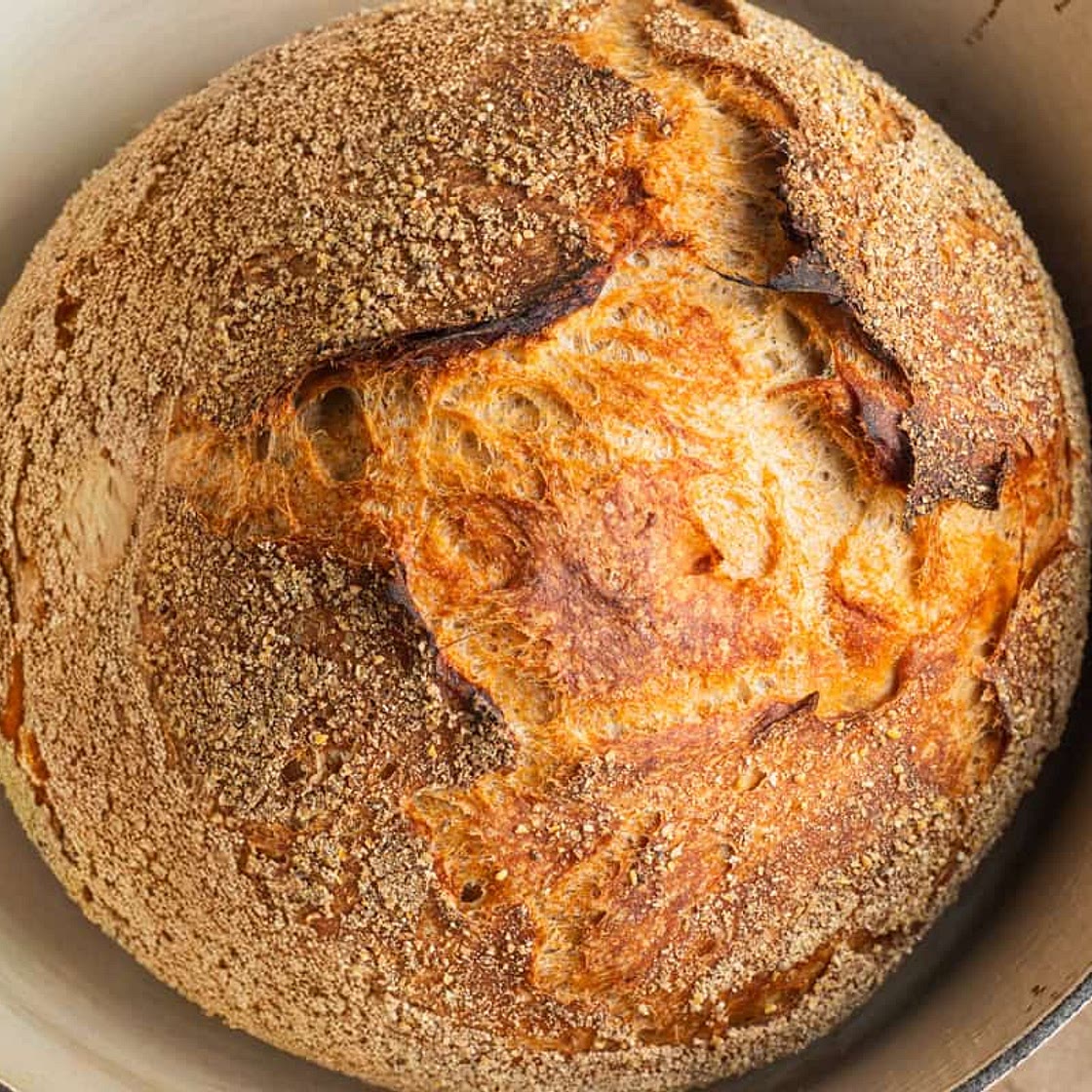 Whole Wheat Dutch Oven Bread