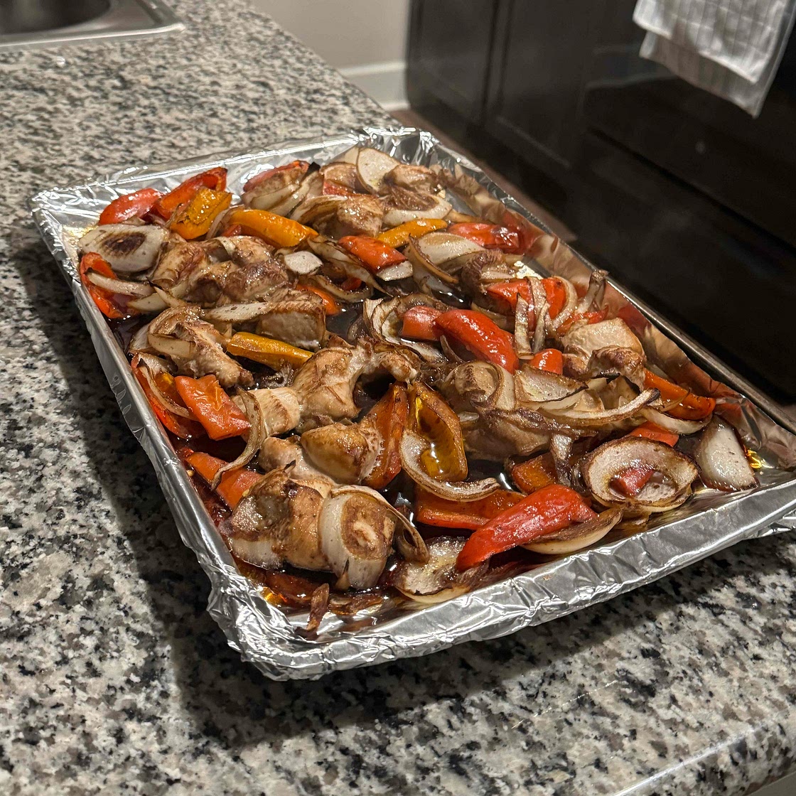 Summer Hawaiian Chicken Bake with Veggies