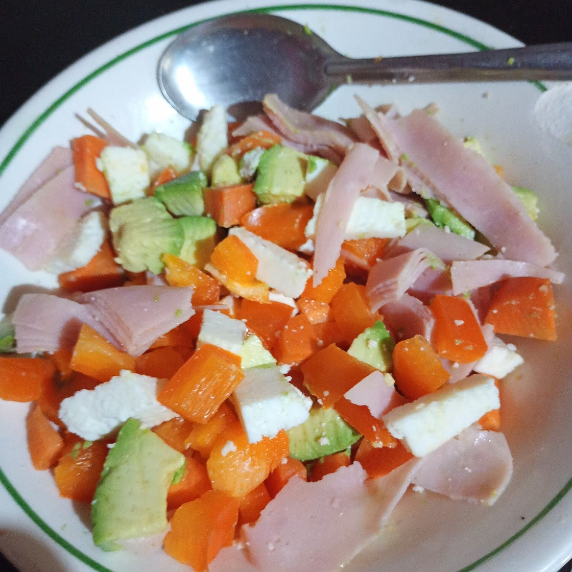 Ensalada de jamón