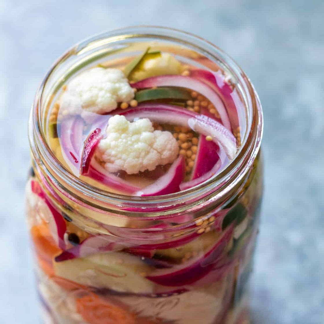 Quick Pickled Vegetables