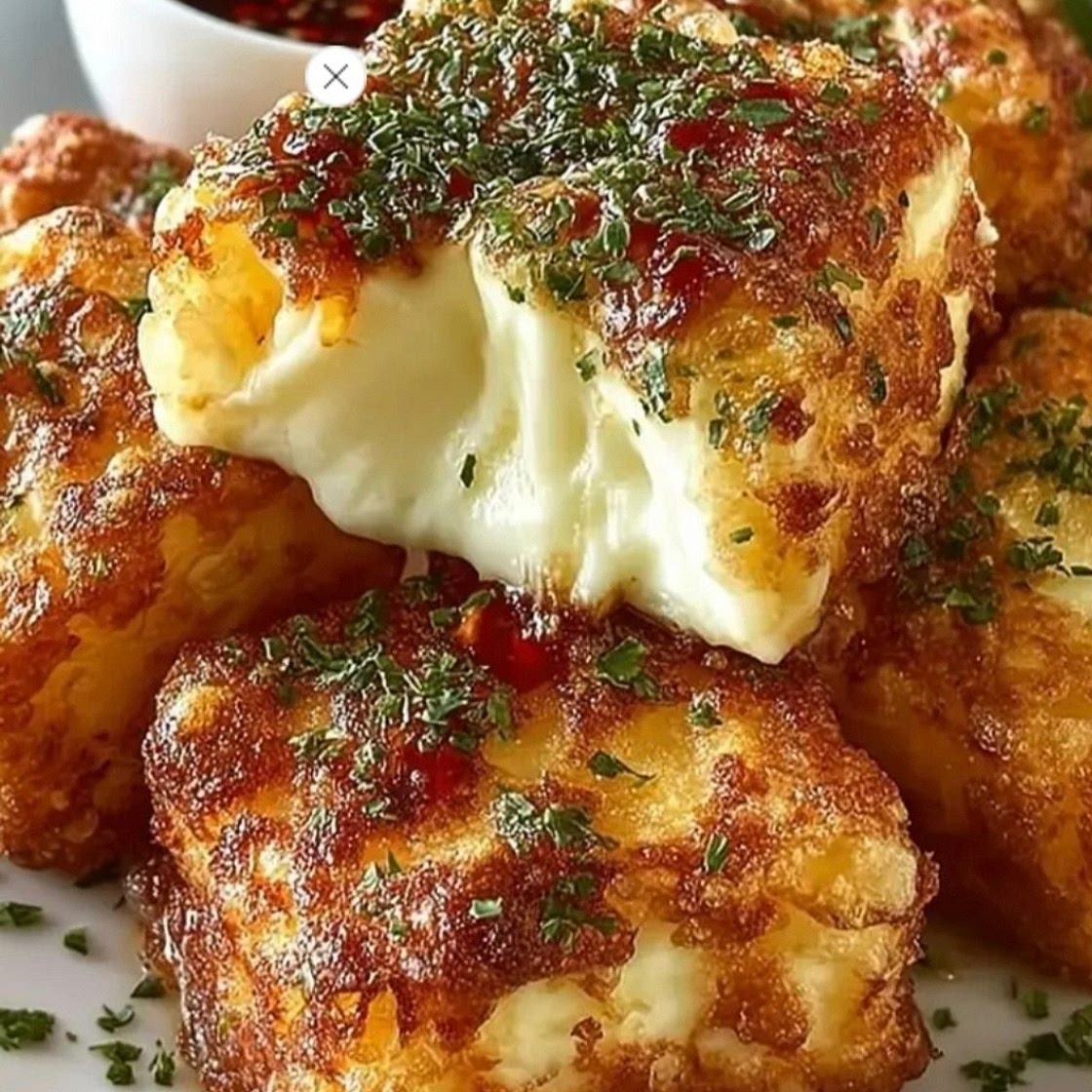 Knuspriger Feta im Airfryer