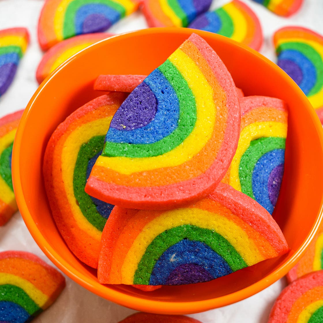 Rainbow Cookies