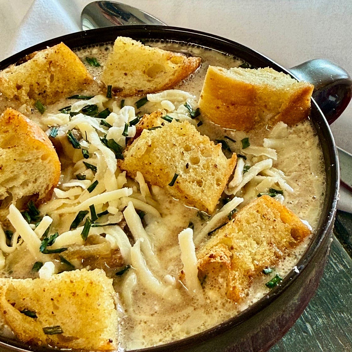 Crock Pot Cheesesteak Soup