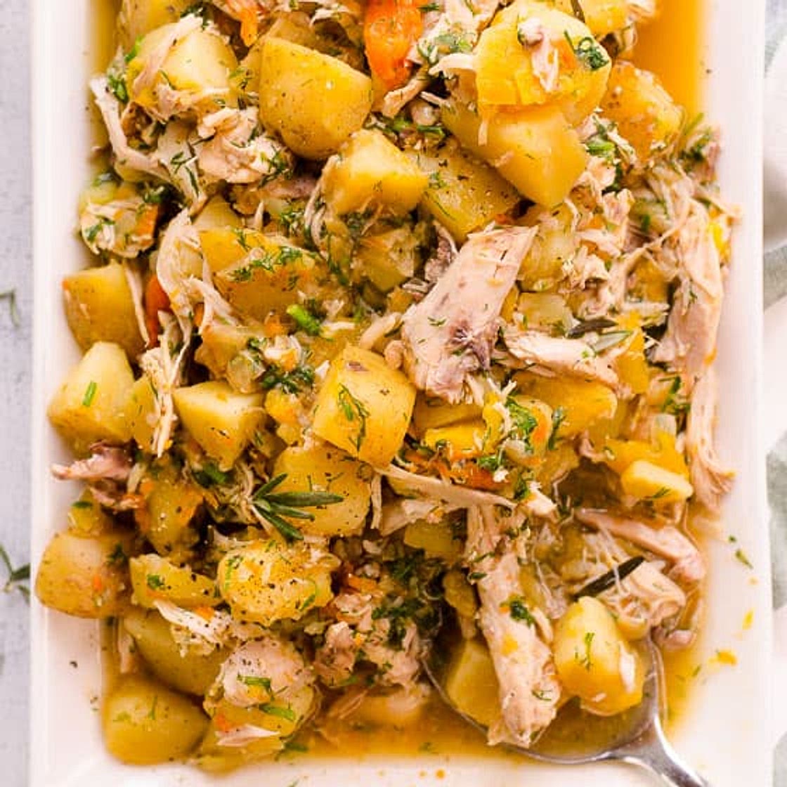 Instant Pot Chicken and Potatoes {IP Chicken Stew}