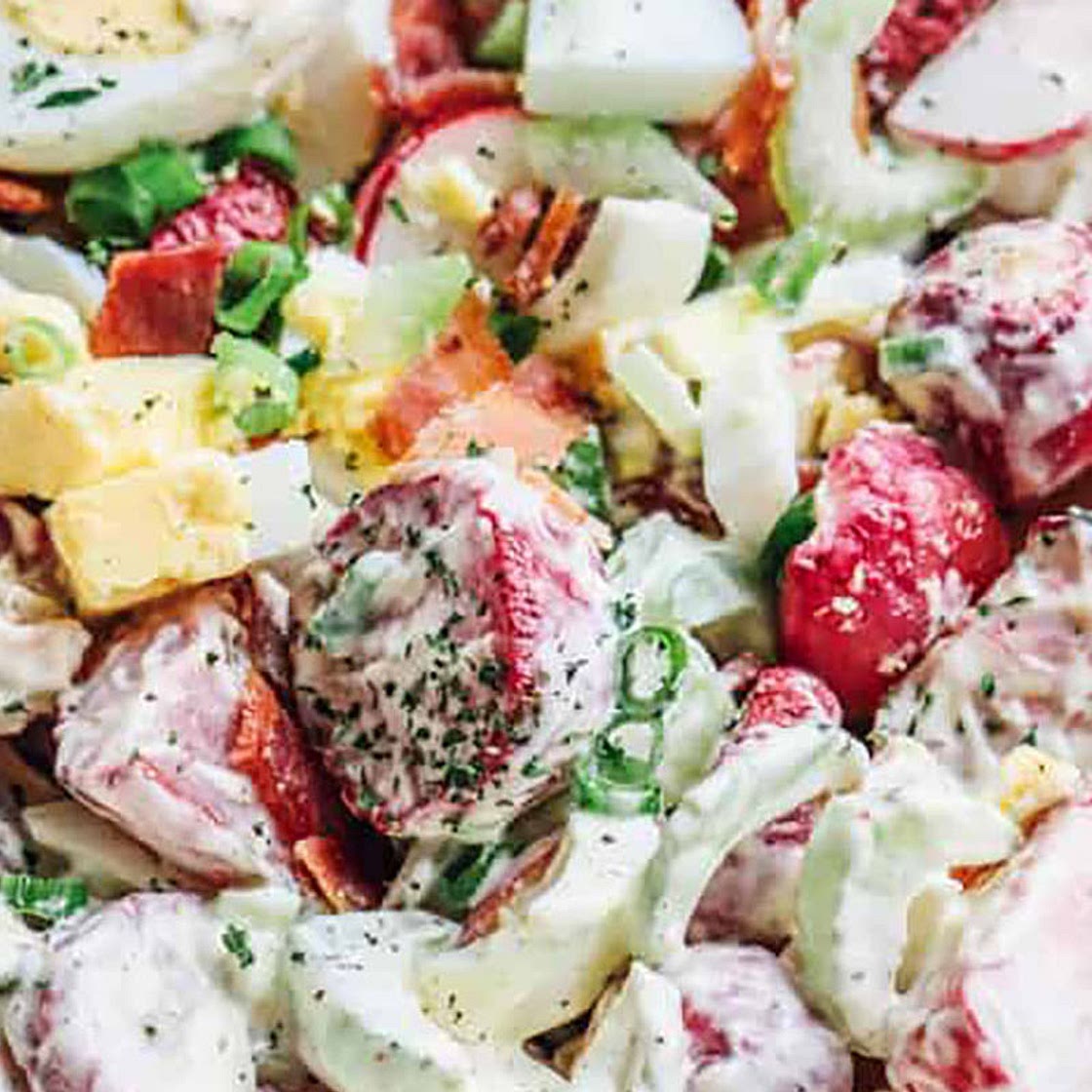 Radish Potato Salad