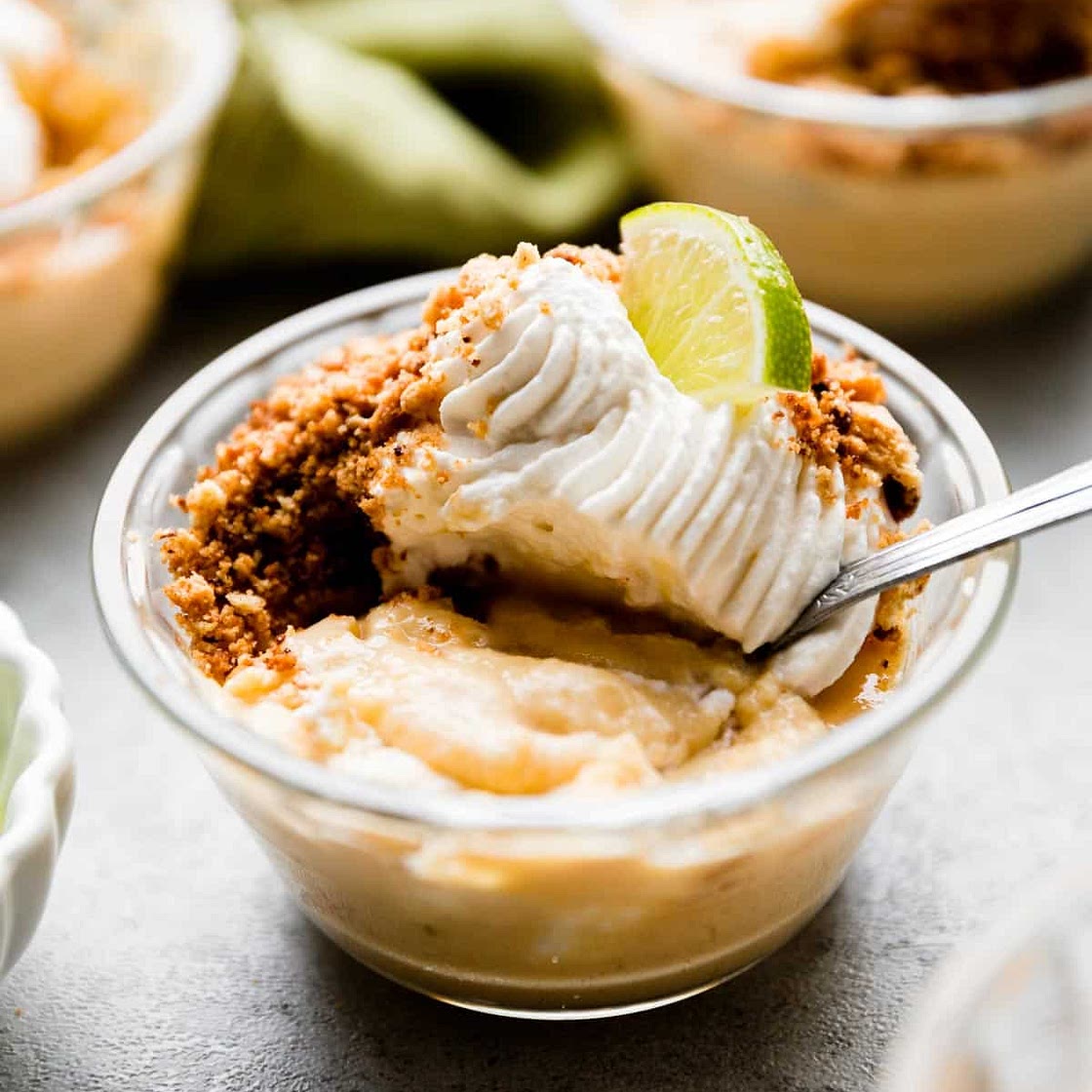 Upside Down Key Lime Pies