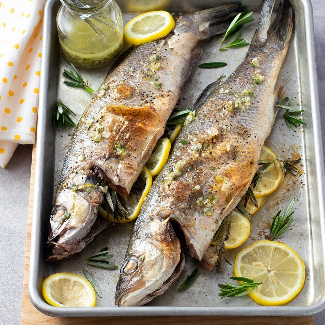 Roasted Branzino Fish Recipe
