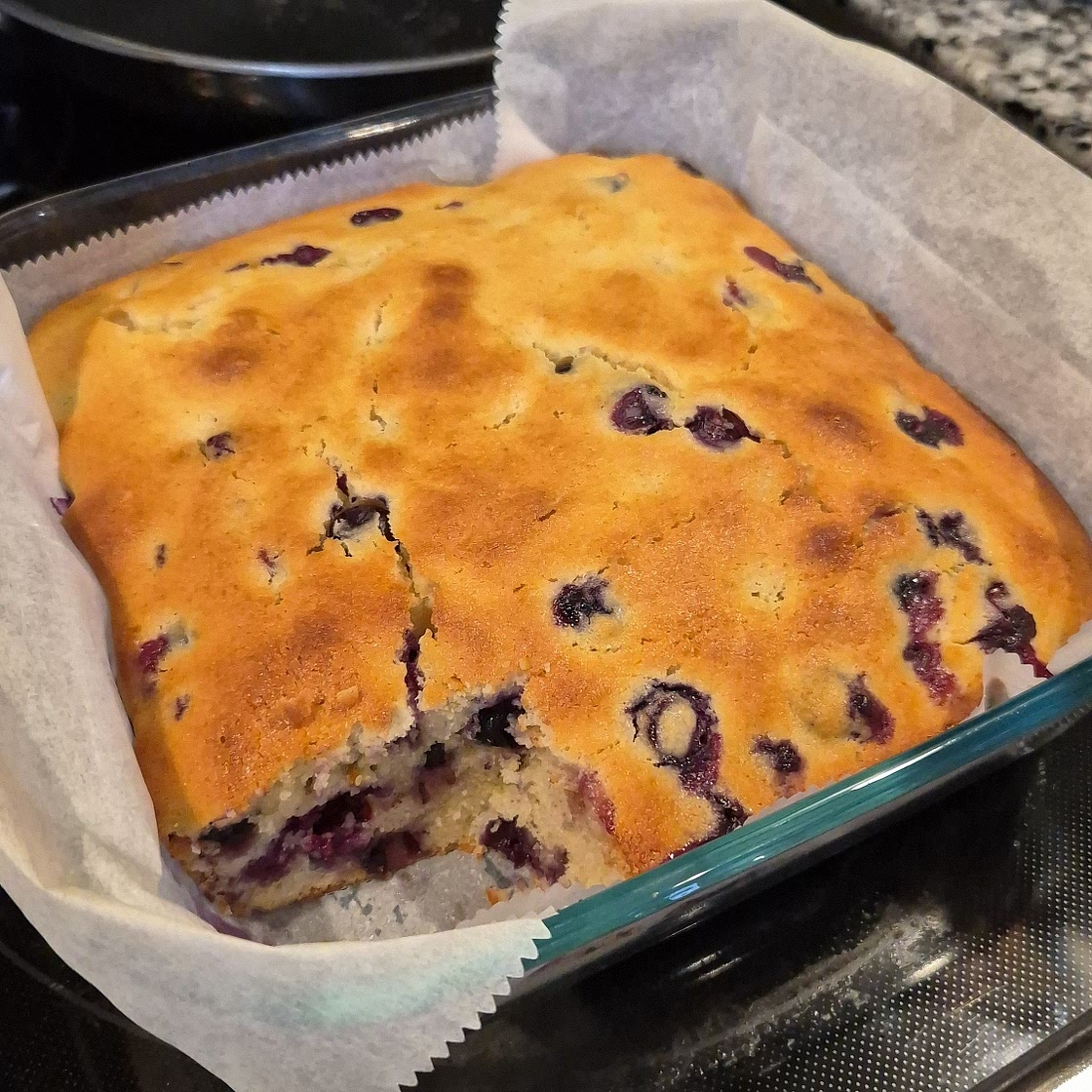 BLUEBERRY YOGHURT LOAF CAKE