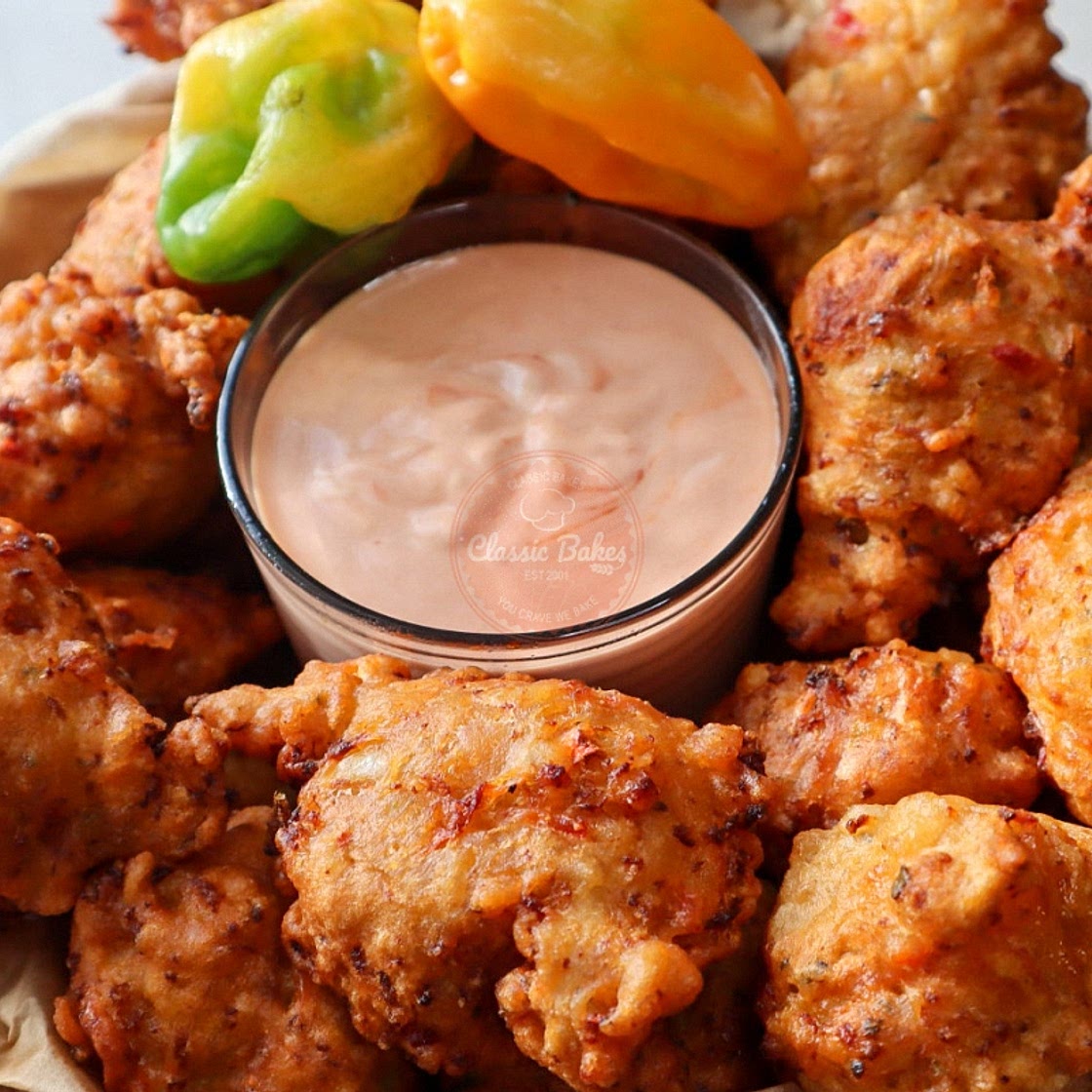 Traditional Bahamian Conch Fritters