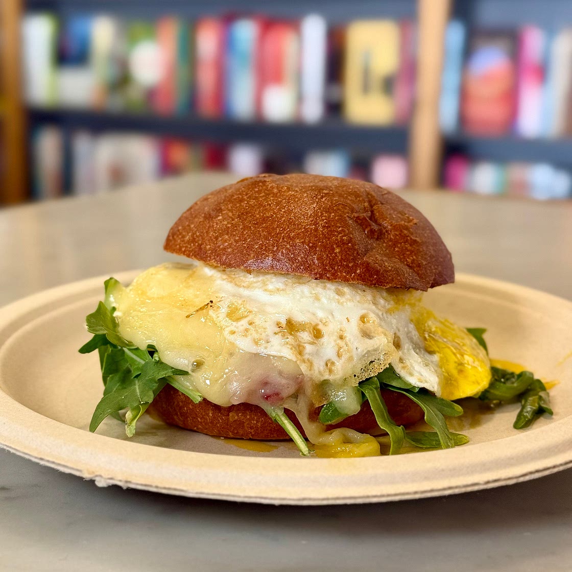 Corned Beef Breakfast Sandwich