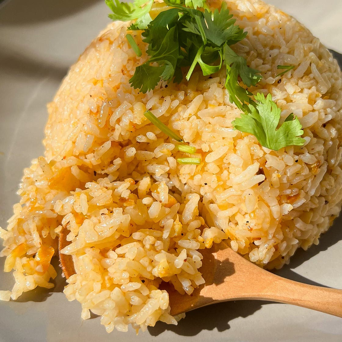 Chili Oil Sinangag (Fried Garlic Rice)