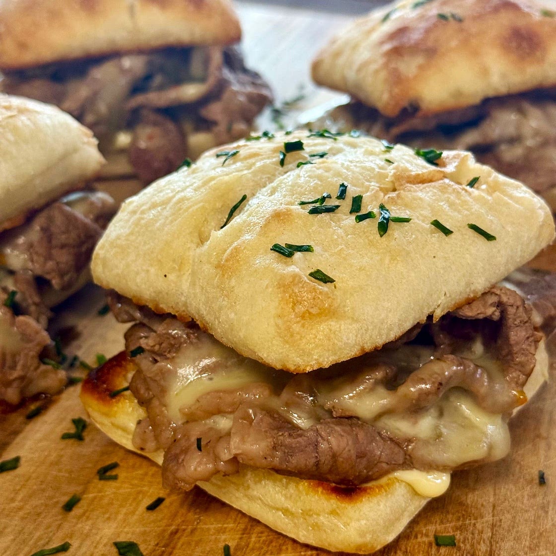 Spicy Steak Ciabatta Sandwiches